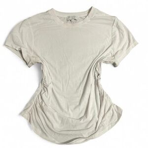 Women's XL White Top with side scrunch